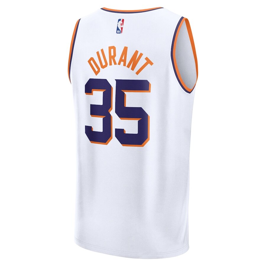 Men's Phoenix Suns Kevin Durant White Jersey