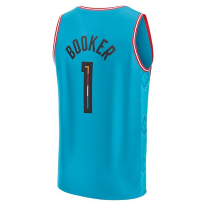 Men's Phoenix Suns Devin Booker Teal Jersey