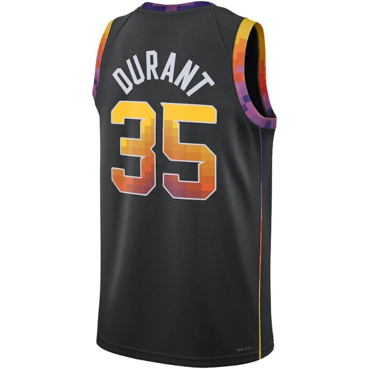 Men's Phoenix Suns Kevin Durant Black Jersey