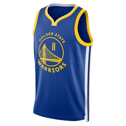 Men's Golden State Warriors Klay Thompson Navy Jersey