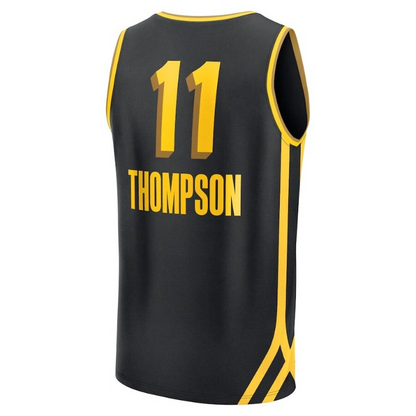 Men's Golden State Warriors Klay Thompson Black Jersey