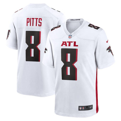 Men's Atlanta Falcons Kyle Pitts White Jersey