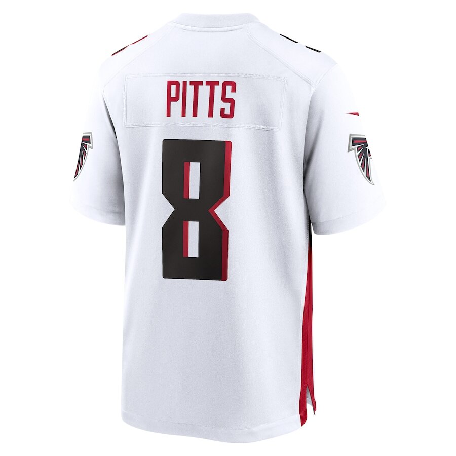 Men's Atlanta Falcons Kyle Pitts White Jersey