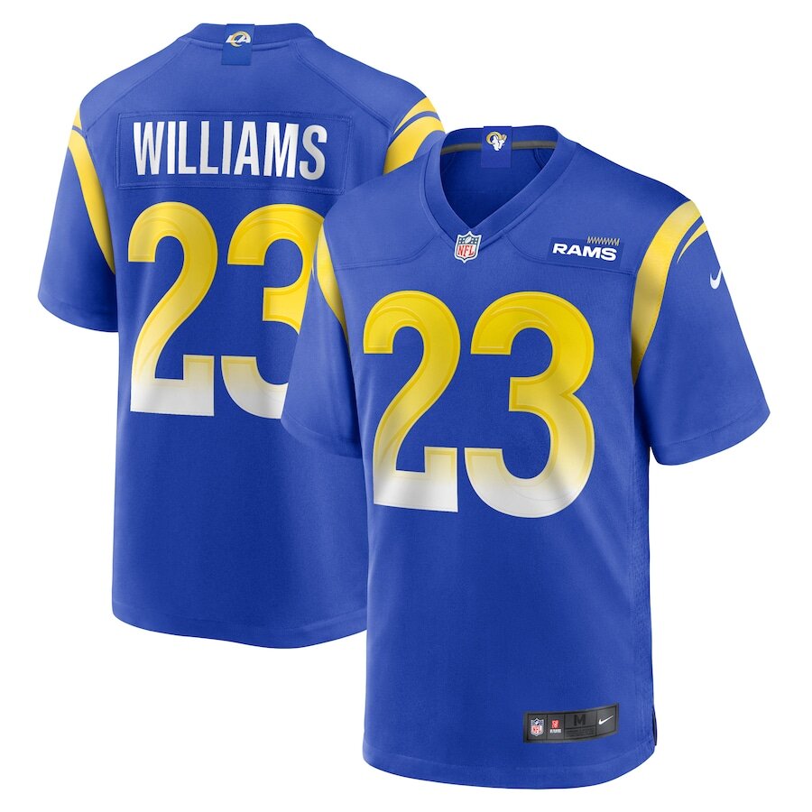 Men's Los Angeles Rams Kyren Williams Royal Jersey