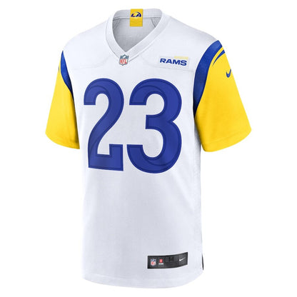 Men's Los Angeles Rams Kyren Williams White Jersey