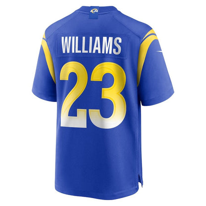 Men's Los Angeles Rams Kyren Williams Royal Jersey