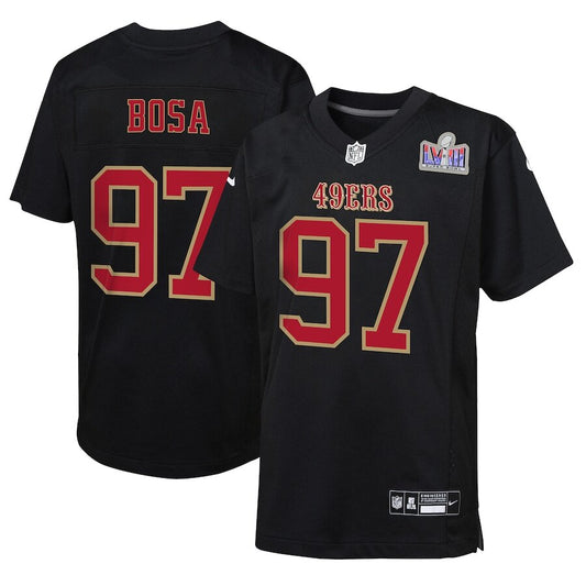 Men's San Francisco 49ers Nick Bosa Black Jersey