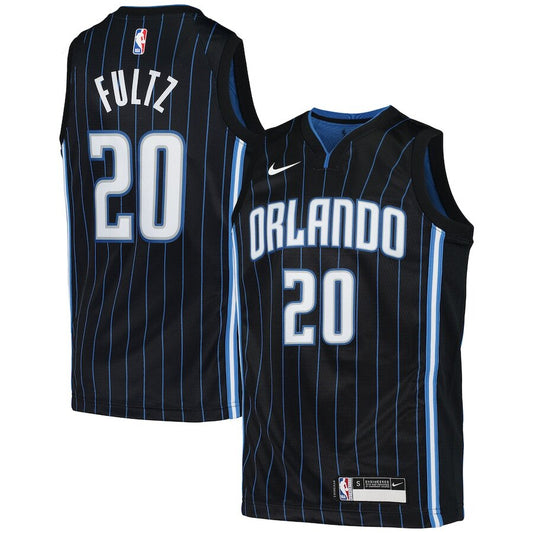 Men's Orlando Magic Markelle Fultz Black Jersey