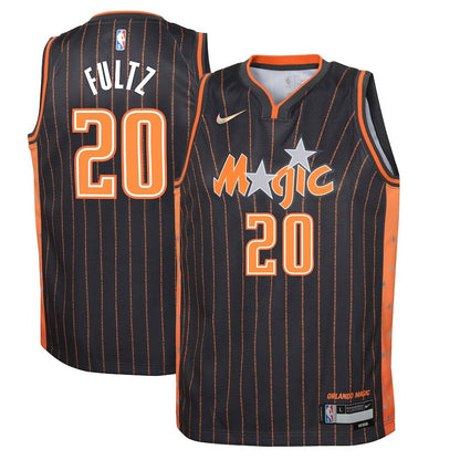 Men's Orlando Magic Markelle Fultz Anthracite Jersey