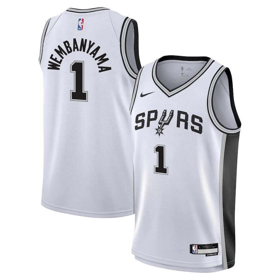 Men's San Antonio Spurs Victor Wembanyama White Jersey