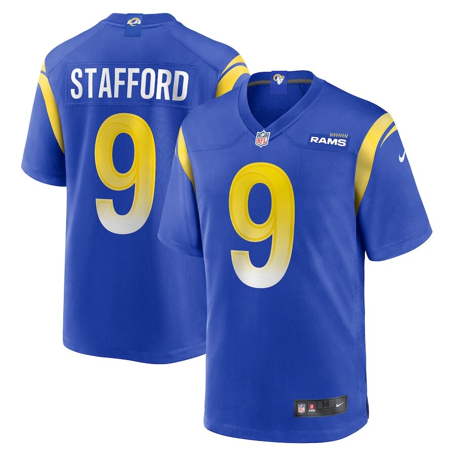 Men's Los Angeles Rams Matthew Stafford Royal Jersey