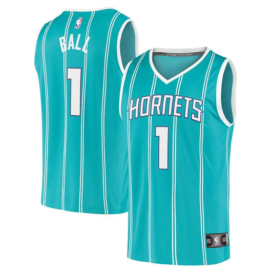 Men's Charlotte Hornets LaMelo Ball Teal Jersey