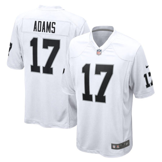 Men's Las Vegas Raiders Davante Adams White Jersey