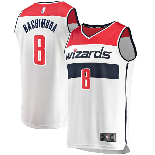 Men's Washington Wizards Rui Hachimura White Jersey