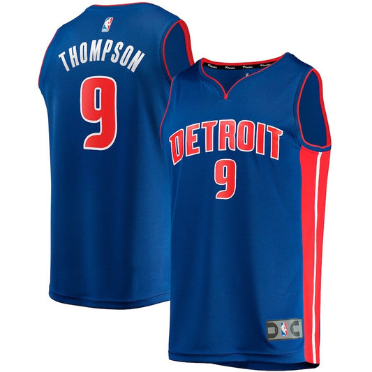 Men's Detroit Pistons Ausar Thompson Royal Jersey