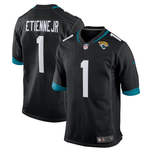 Men's Jacksonville Jaguars Travis Etienne Black Jersey