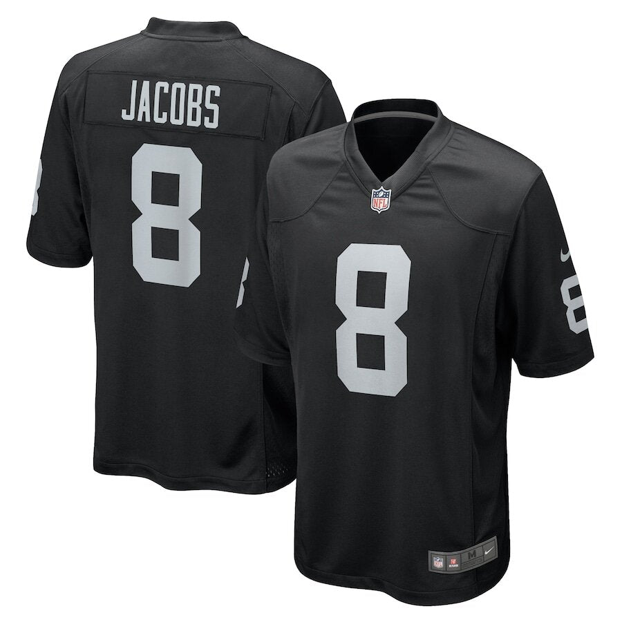 Men's Las Vegas Raiders Josh Jacobs Black Jersey