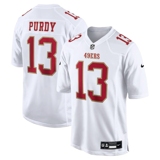 Men's San Francisco 49ers Brock Purdy White Jersey