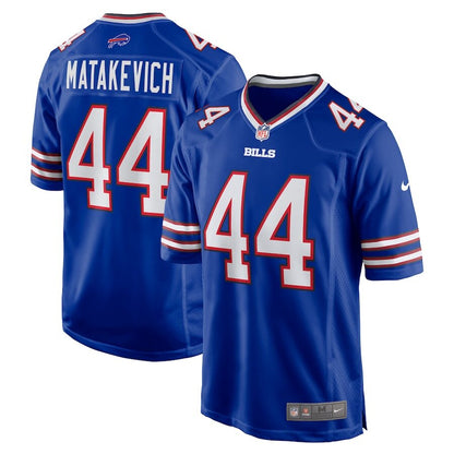 Men's Buffalo Bills Tyler Matakevich Royal Jersey