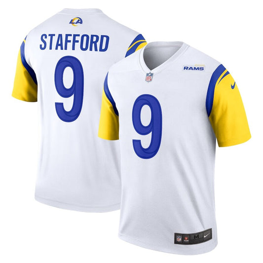 Men's Los Angeles Rams Matthew Stafford White Jersey