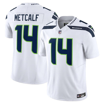 Men's Seattle Seahawks DK Metcalf White Jersey