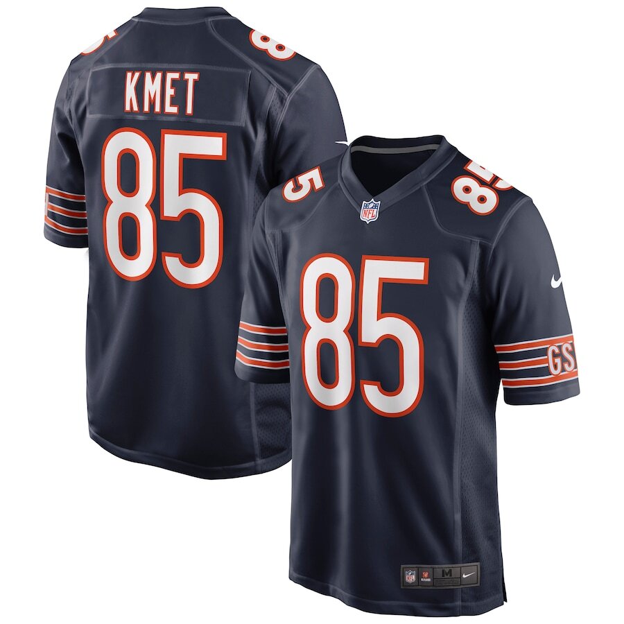 Men's Chicago Bears Cole Kmet Navy Jersey