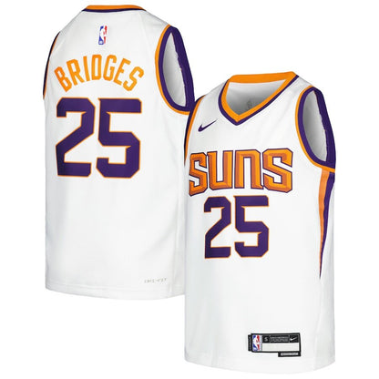 Men's Phoenix Suns Mikal Bridges White Jersey