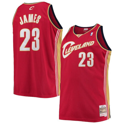 Men's Cleveland Cavaliers LeBron James Red Jersey