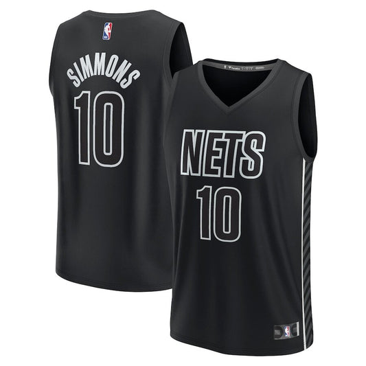 Men's Brooklyn Nets Ben Simmons Black Jersey