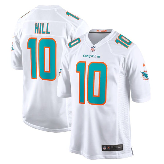 Men's Miami Dolphins Tyreek Hill White Jersey