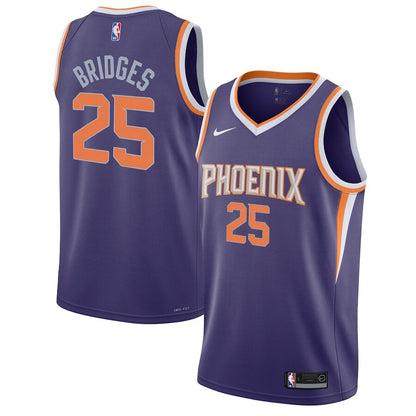 Men's Phoenix Suns Mikal Bridges Purple Jersey