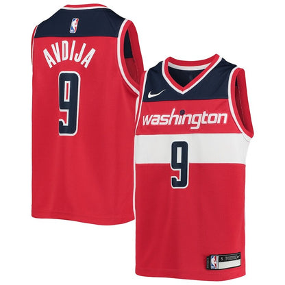 Men's Washington Wizards Deni Avdija Red Jersey