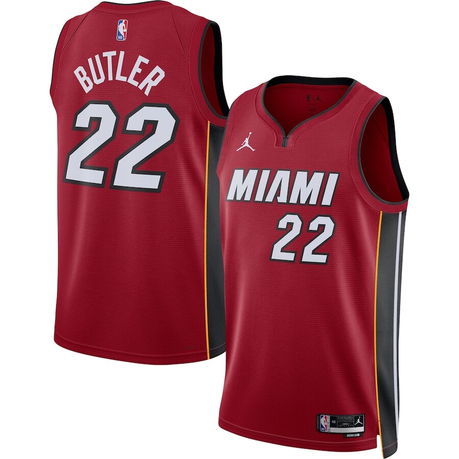 Men's Miami Heat Jimmy Butler Red Jersey