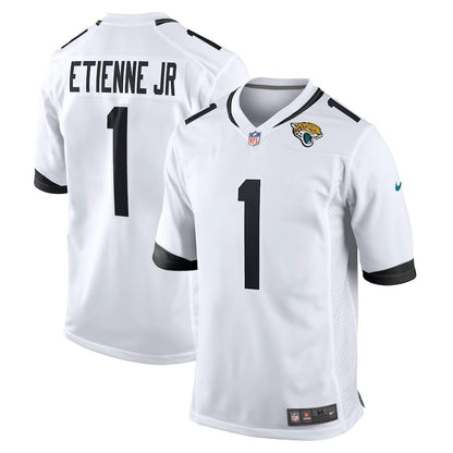 Men's Jacksonville Jaguars Travis Etienne White Jersey