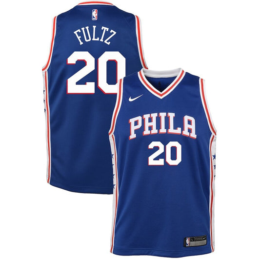 Men's Philadelphia 76ers Markelle Fultz Blue Jersey