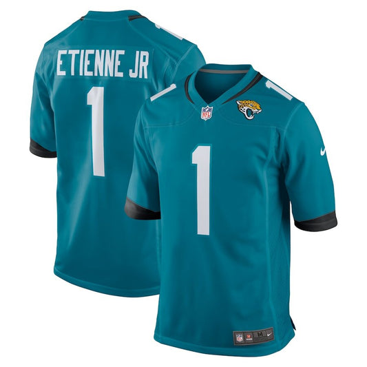 Men's Jacksonville Jaguars Travis Etienne Teal Jersey