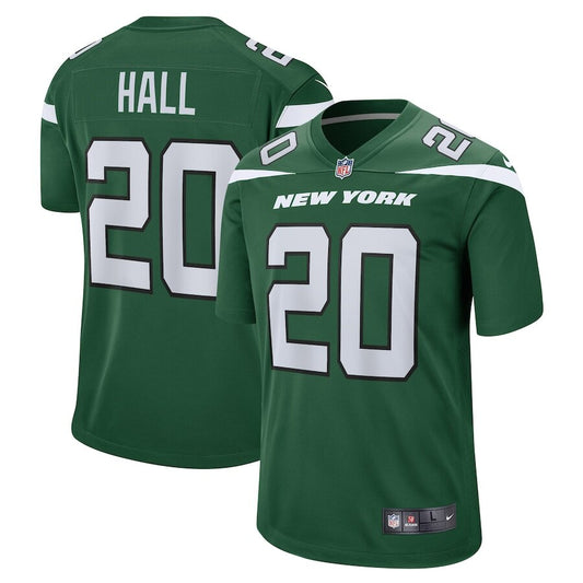 Men's New York Jets Breece Hall Green Jersey