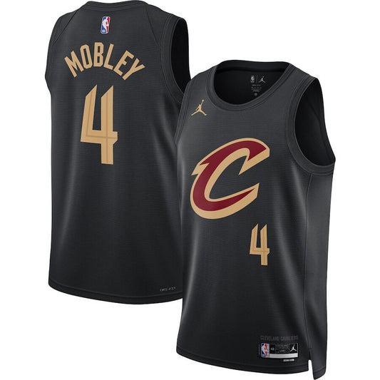 Men's Cleveland Cavaliers Evan Mobley Black Jersey