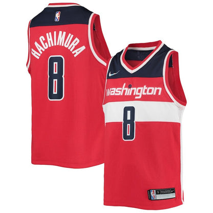 Men's Washington Wizards Rui Hachimura Red Jersey