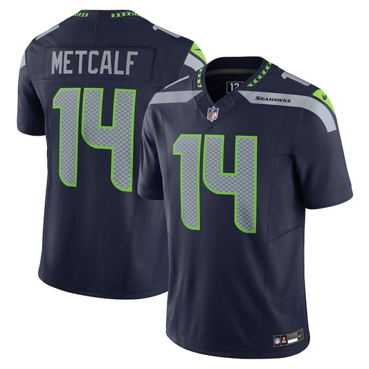 Men's Seattle Seahawks DK Metcalf Navy Jersey