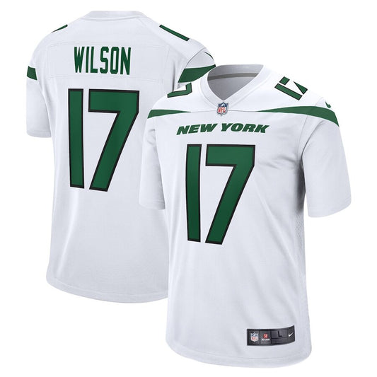 Men's New York Jets Garrett Wilson White Jersey