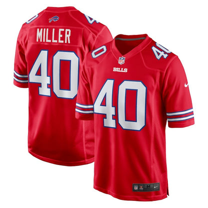 Men's Buffalo Bills Von Miller Red Jersey