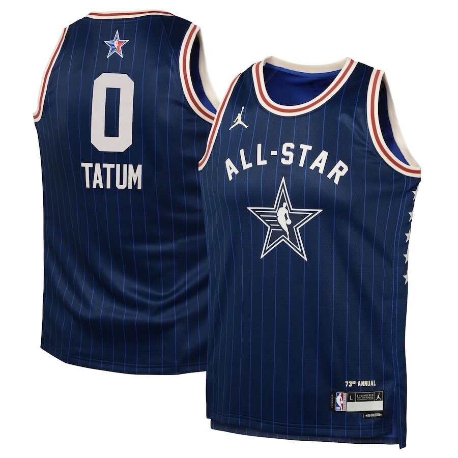 Men's Boston Celtics Jayson Tatum Navy Jersey