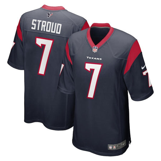 Men's Houston Texans C.J. Stroud Navy Jersey