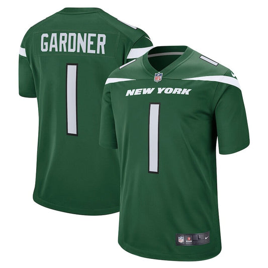 Men's New York Jets Ahmad Sauce Gardner Green Jersey