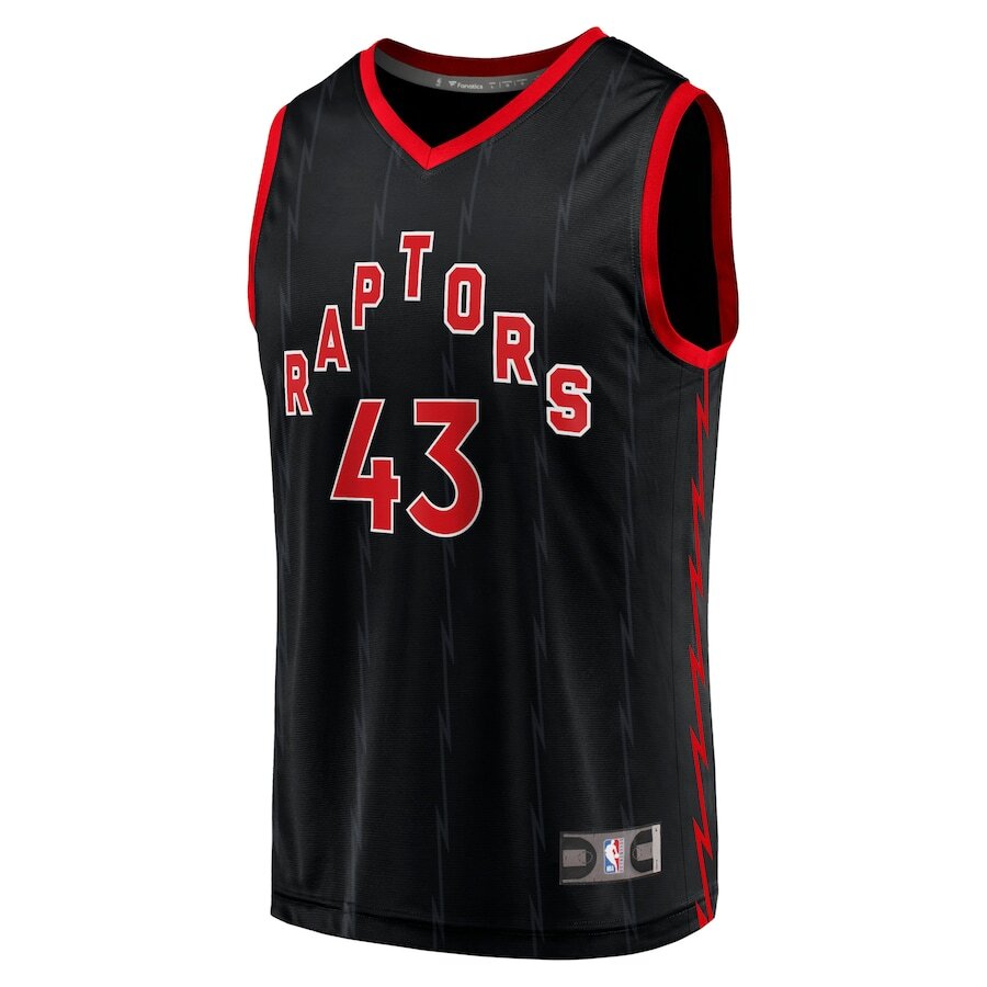 Men's Toronto Raptors Pascal Siakam Black Jersey