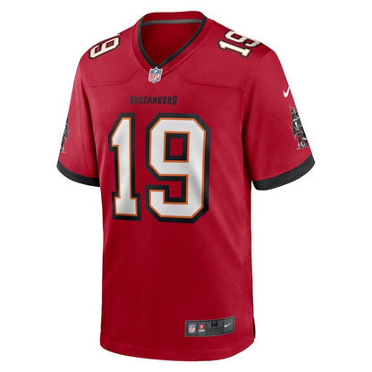 Men's Tampa Bay Buccaneers David Moore Red Jersey