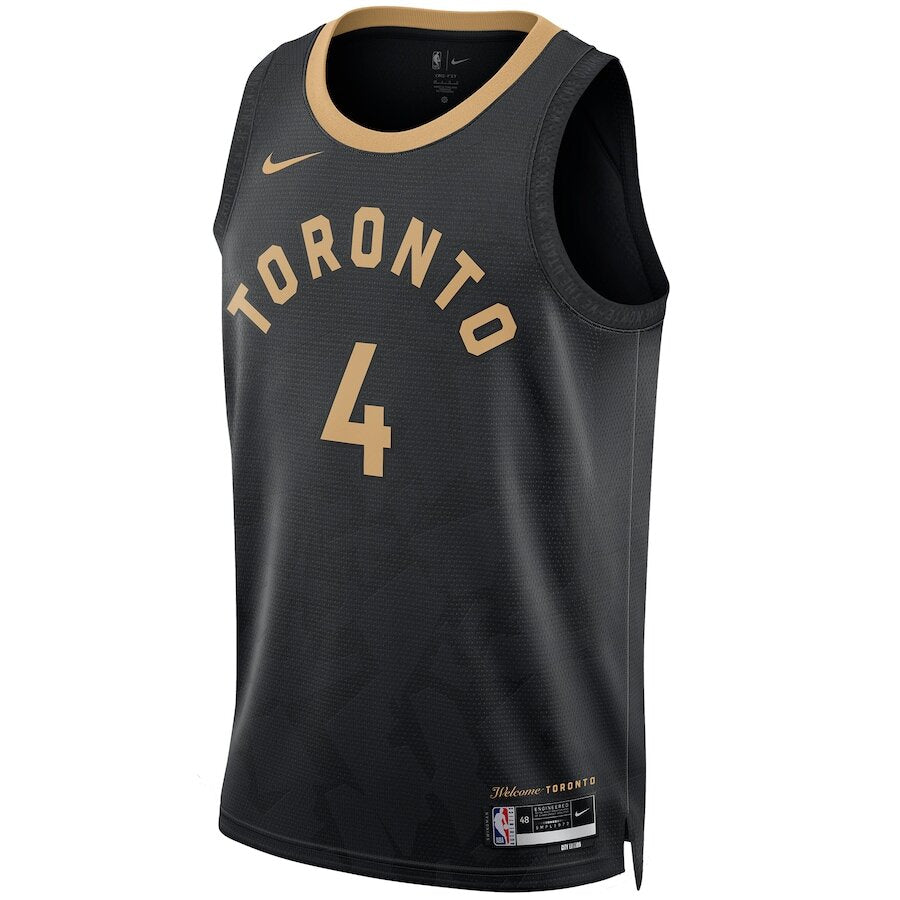 Men's Toronto Raptors Scottie Barnes Black Jersey