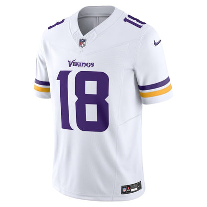 Men’s Minnesota Vikings Justin Jefferson White Jersey