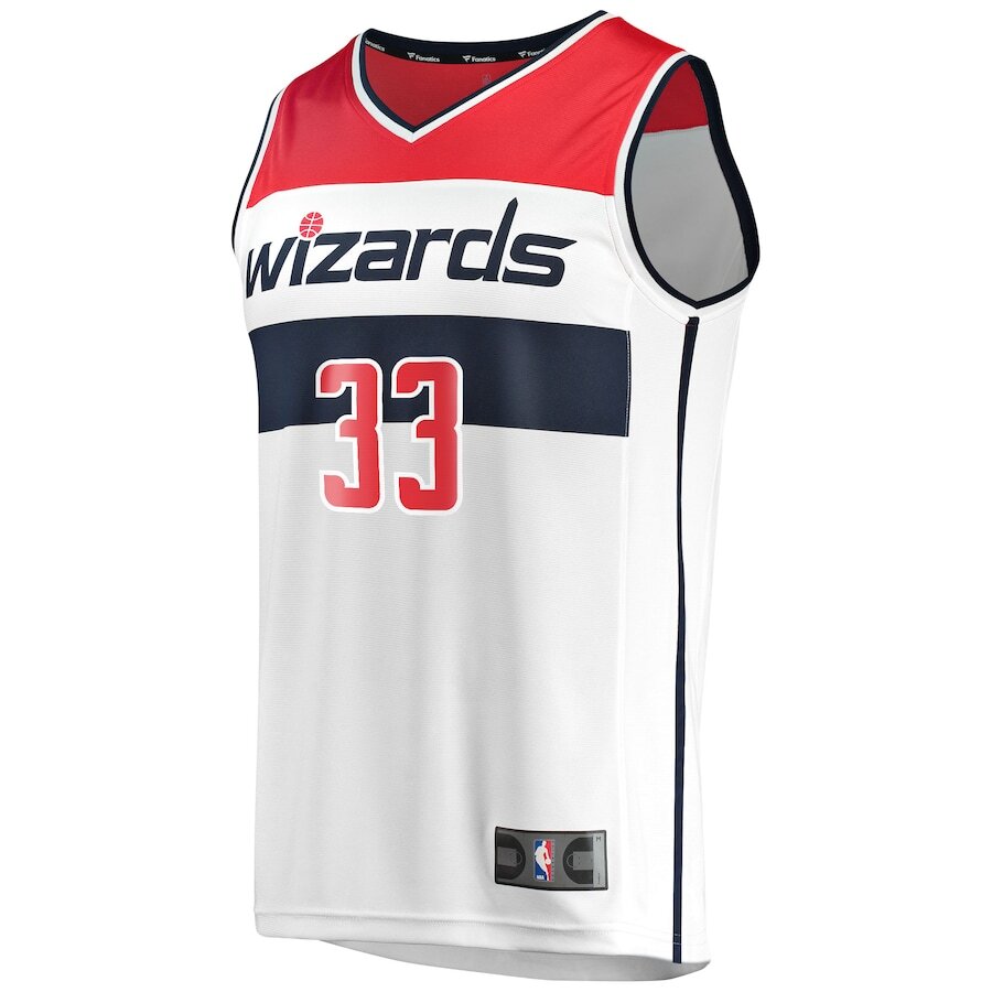 Men's Washington Wizards Kyle Kuzma White Jersey